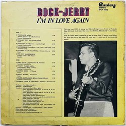 Rock-Jerry LP I’m in love again  kansi F levy VG Käytetty LP
