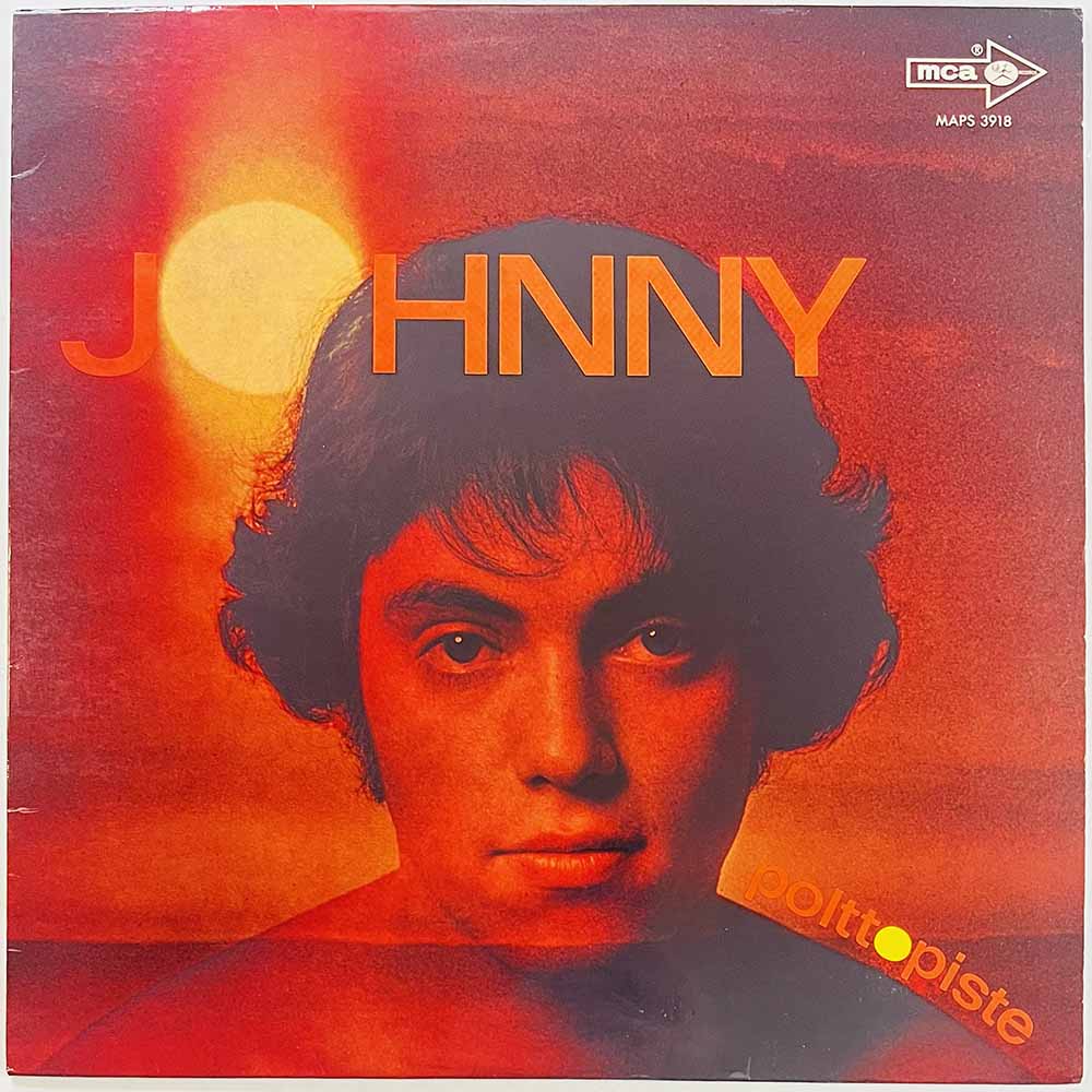 Johnny LP Polttopiste  kansi EX- levy EX- Käytetty LP