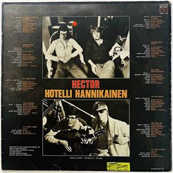 Hector LP Hotelli Hannikainen  kansi VG- levy VG+ Käytetty LP