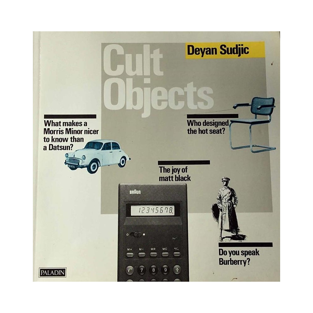 Cult Objects : Deyan Sudjic - Used book