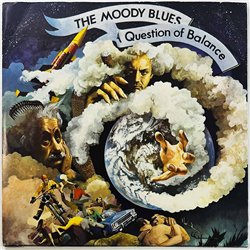 Moody Blues LP A Question Of Balance  kansi VG levy VG Käytetty LP