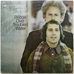 Simon And Garfunkel LP Bridge over troubled water  kansi VG levy VG+ Käytetty LP
