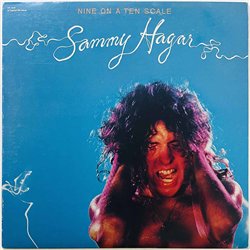 Hagar Sammy LP Nine on a ten scale  kansi VG+ levy EX Käytetty LP