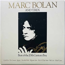 Marc Bolan and T.REX LP Best of the 20th Century Boy 2LP  kansi EX levy EX Käytetty LP