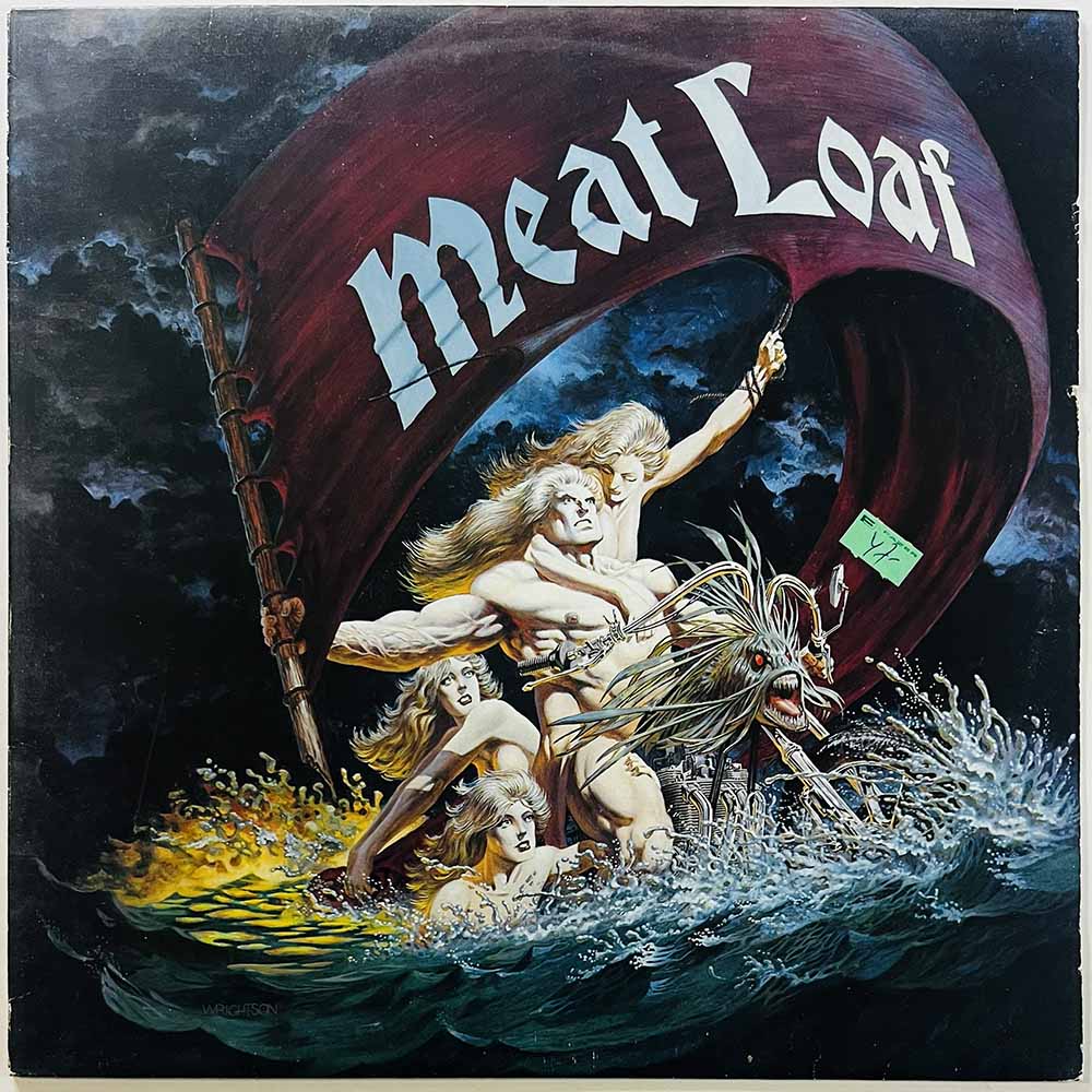 Meat Loaf LP Dead Ringer  kansi VG levy EX Käytetty LP