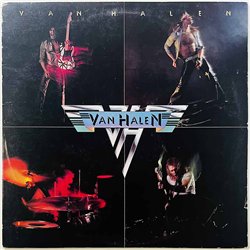 Van Halen LP Van Halen  kansi G+ levy VG+ Käytetty LP