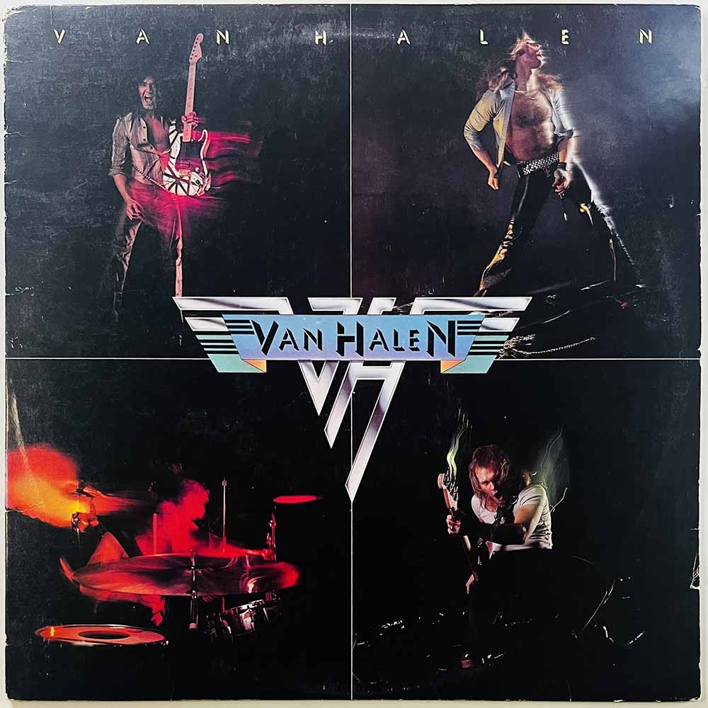 Van Halen LP Van Halen  kansi G+ levy VG+ Käytetty LP