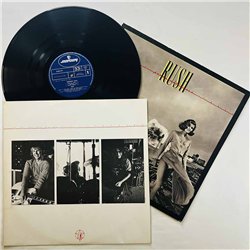 Rush LP Permanent Waves  kansi VG levy VG+ Käytetty LP