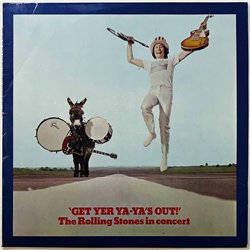 Rolling Stones LP Get Yer Ya-Ya's Out!  kansi VG levy VG Käytetty LP