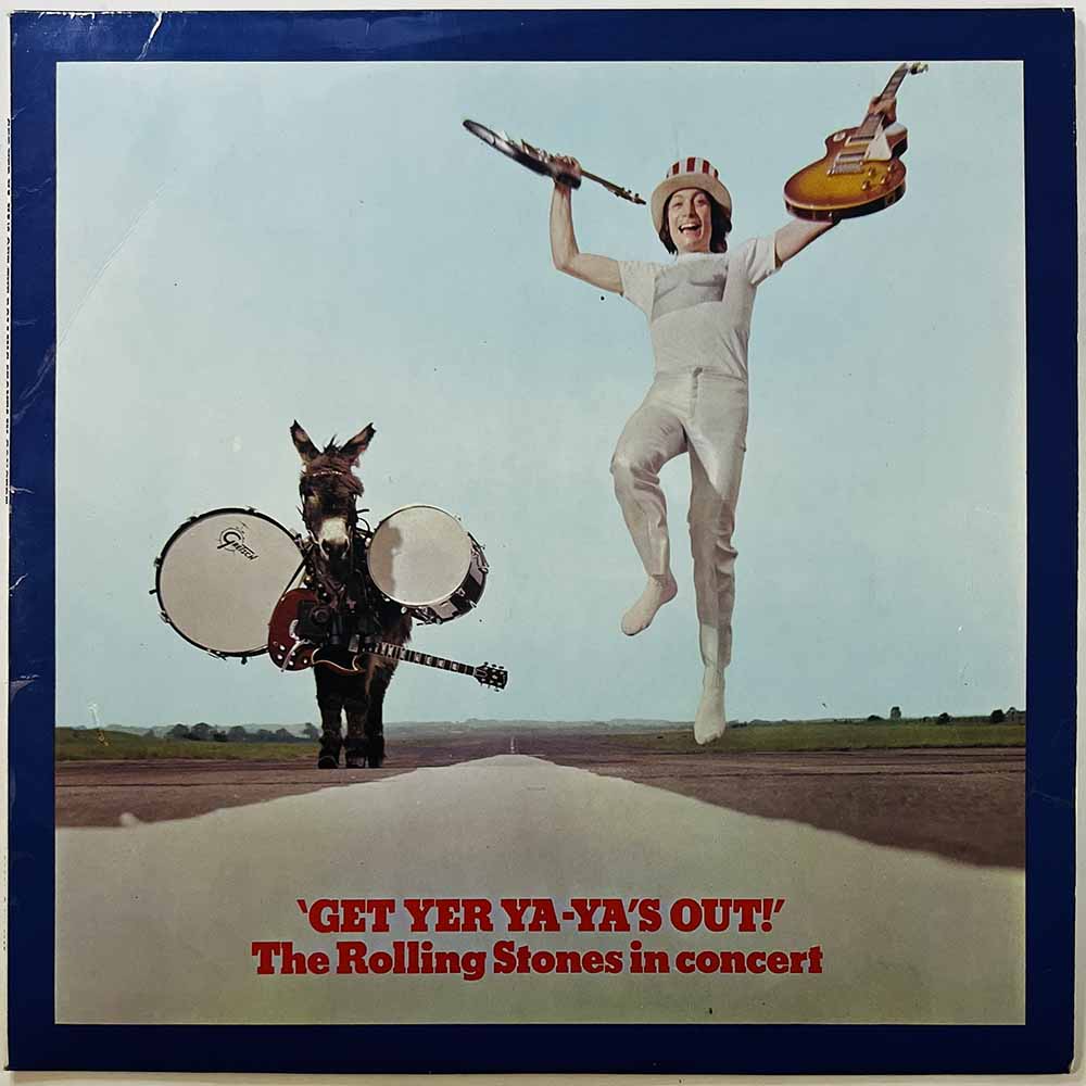Rolling Stones LP Get Yer Ya-Ya's Out!  kansi VG levy VG Käytetty LP