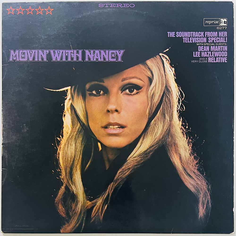 Sinatra Nancy LP Movin’ with Nancy  kansi EX- levy EX- Käytetty LP