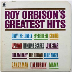 Orbison Roy LP Greatest Hits  kansi VG levy EX- Käytetty LP