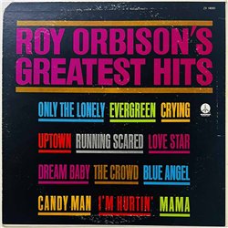 Orbison Roy LP Greatest Hits  kansi VG levy EX- Käytetty LP