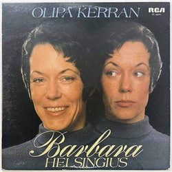 Helsingius Barbara LP Olipa kerran  kansi VG+ levy EX Käytetty LP