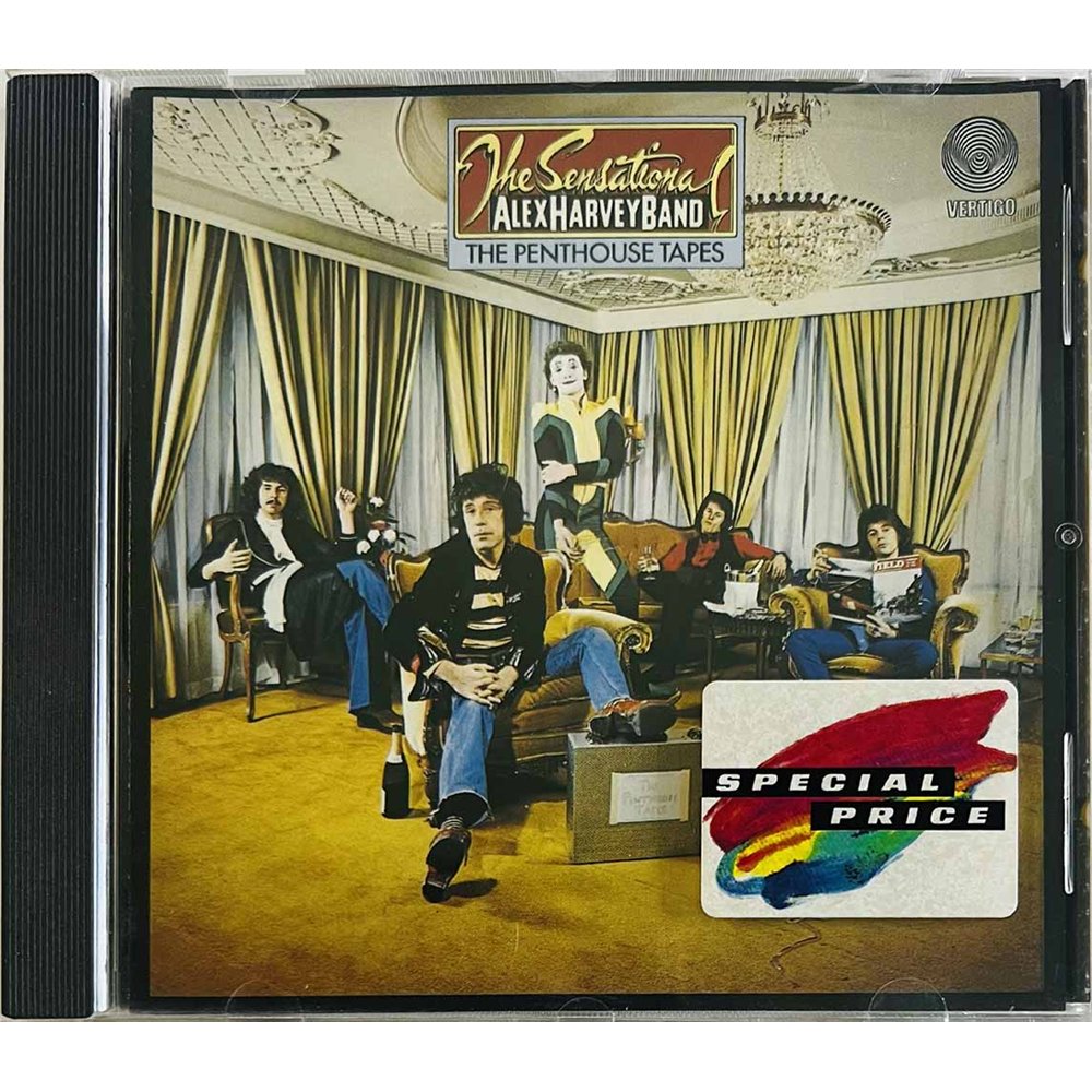 Sensational Alex Harvey Band Käytetty CD The Penthouse Tapes  kansi EX- levy EX Käytetty CD