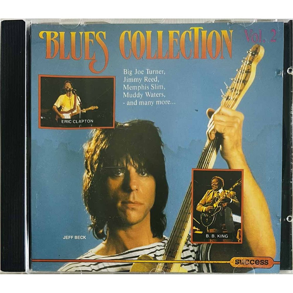 Muddy Waters, Clapton, Jeff Beck ym. Käytetty CD Blues Collection vol.2  kansi G+ levy EX- Käytetty CD