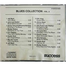 Muddy Waters, Clapton, Jeff Beck ym. Käytetty CD Blues Collection vol.2  kansi G+ levy EX- Käytetty CD