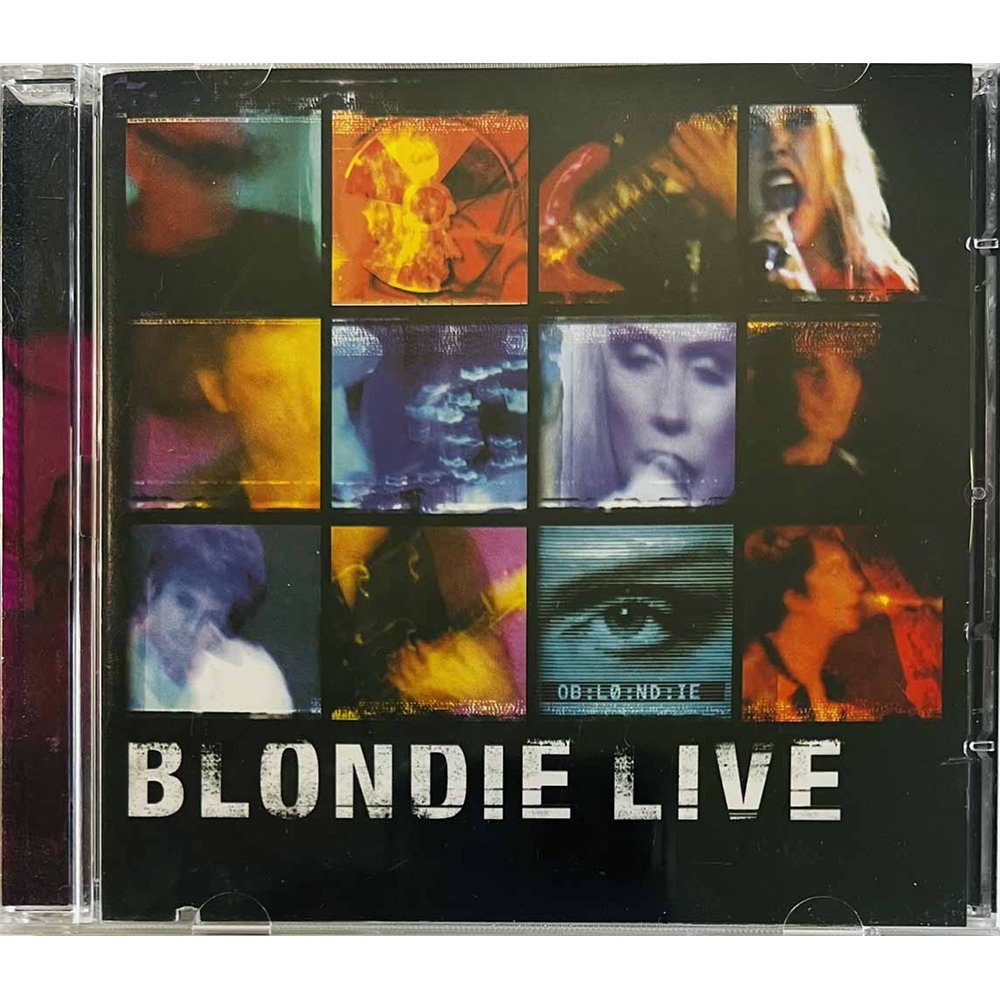 Blondie Käytetty CD Live  kansi EX levy EX Käytetty CD