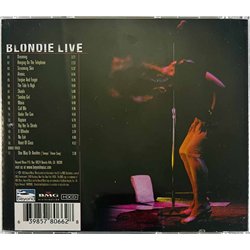 Blondie Käytetty CD Live  kansi EX levy EX Käytetty CD