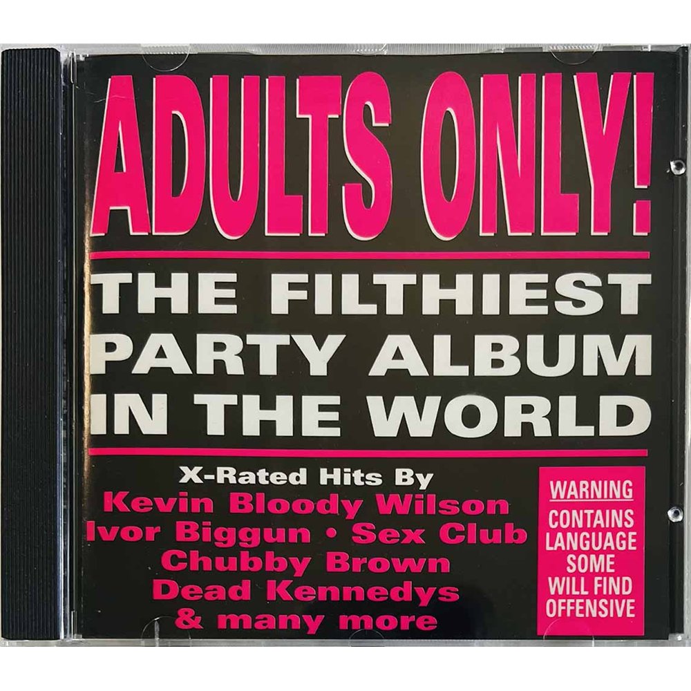 Wayne County, Tap, Sex Club Käytetty CD Adults only! The filhiest party album in the world  kansi EX levy EX Käytetty CD