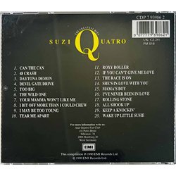 Quatro Suzi Käytetty CD WIld One, the greatest hits  kansi EX levy EX Käytetty CD