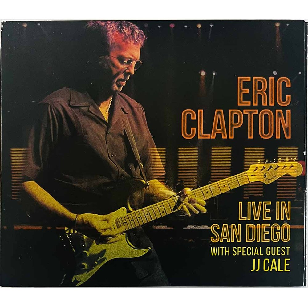 Clapton Eric Käytetty CD Live in San Diego with J J Cale  kansi VG+ levy EX Käytetty CD