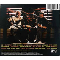 Clapton Eric Käytetty CD Live in San Diego with J J Cale  kansi VG+ levy EX Käytetty CD