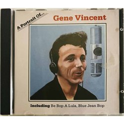 Vincent Gene Käytetty CD A portrait of  kansi EX levy EX Käytetty CD