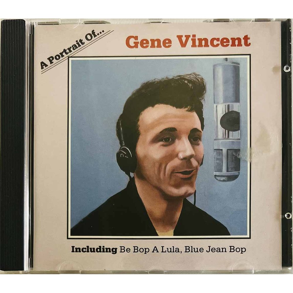 Vincent Gene Käytetty CD A portrait of  kansi EX levy EX Käytetty CD