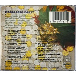 Professor Longhair, Marcia Ball, Beausoleil Käytetty CD Mardi Gras Party  kansi EX levy EX Käytetty CD