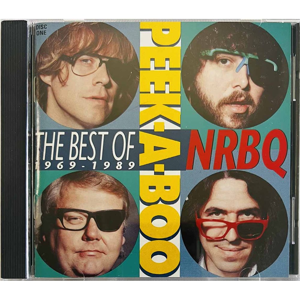 NRBQ Käytetty CD Peek-A-Boo - The Best Of NRBQ 1969-1989  kansi EX levy EX Käytetty CD