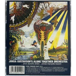 Jukka Gustavson's Alone Together Orchestra Käytetty CD ...Jaloa ylpeyttä yletän....ylevää nöyryyttä  kansi EX levy EX Käytetty C
