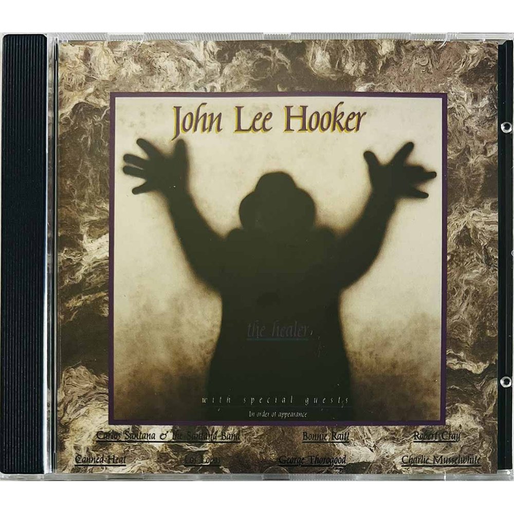 Hooker John Lee Käytetty CD The Healer  kansi EX levy EX Käytetty CD