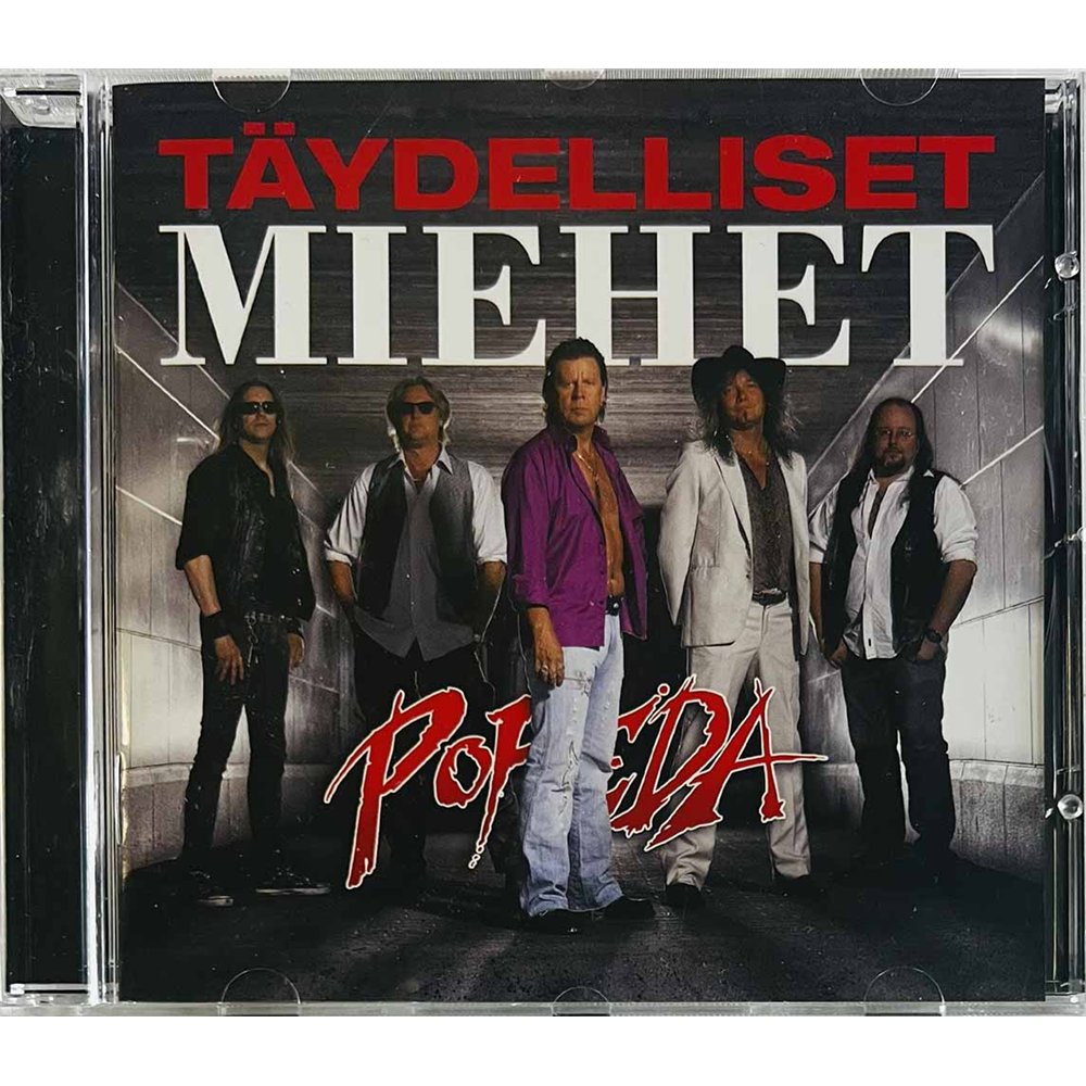Popeda Käytetty CD Täydelliset miehet  kansi EX levy EX Käytetty CD