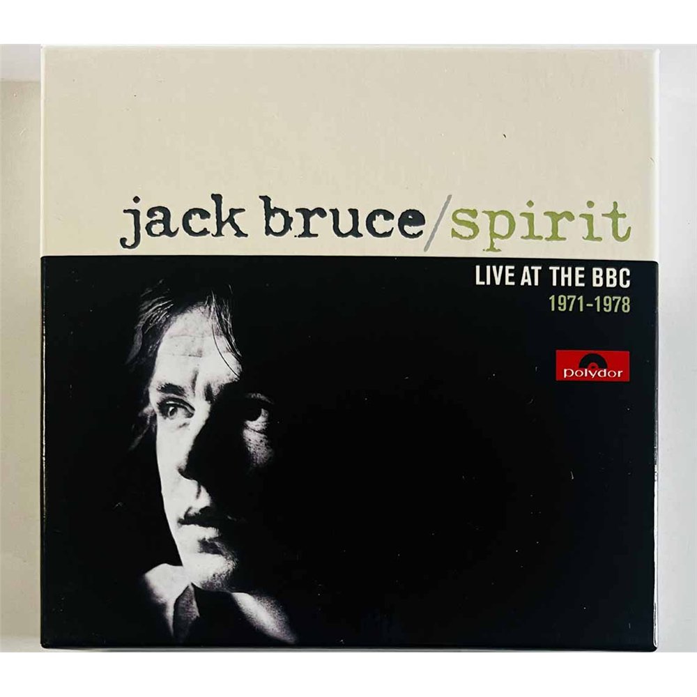 Bruce Jack Käytetty CD Spirit live at BBC 1971-1978 3CD  kansi EX levy EX Käytetty CD