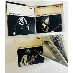 Bruce Jack Käytetty CD Spirit live at BBC 1971-1978 3CD  kansi EX levy EX Käytetty CD