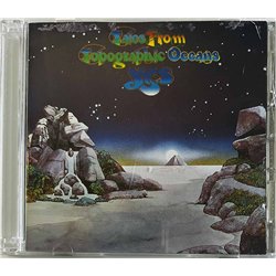 Yes Käytetty CD Tales from topographic oceans 2CD  kansi EX- levy EX Käytetty CD