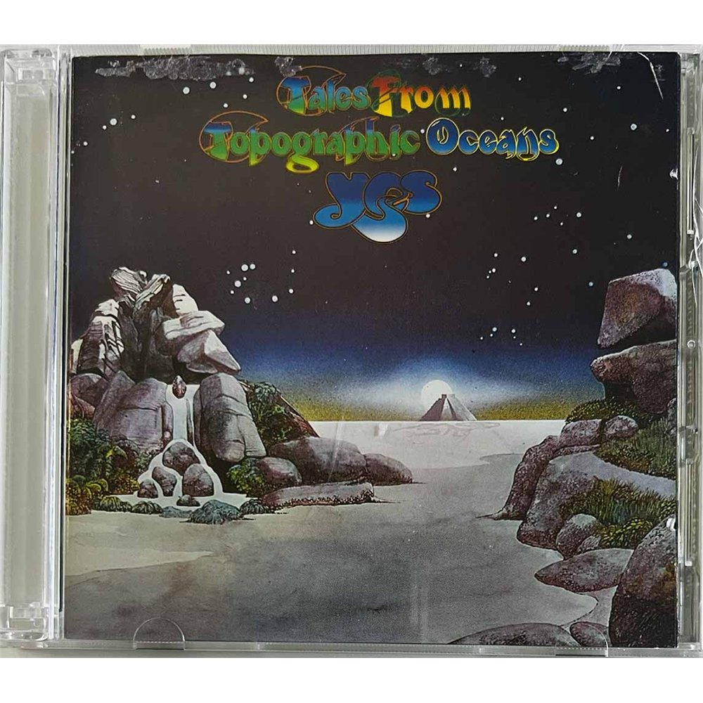 Yes Käytetty CD Tales from topographic oceans 2CD  kansi EX- levy EX Käytetty CD