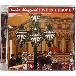 Mayfield Curtis Käytetty CD Live in Europe  kansi EX levy EX Käytetty CD