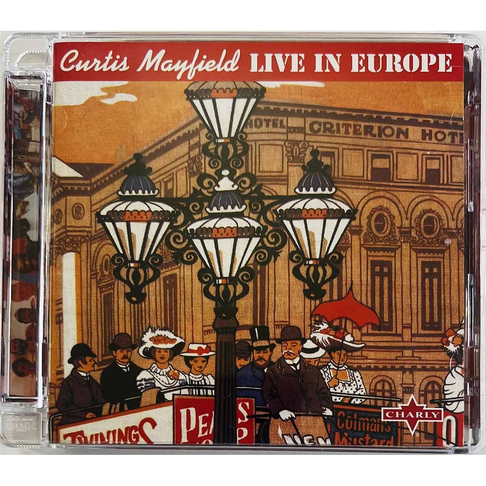 Mayfield Curtis Käytetty CD Live in Europe  kansi EX levy EX Käytetty CD