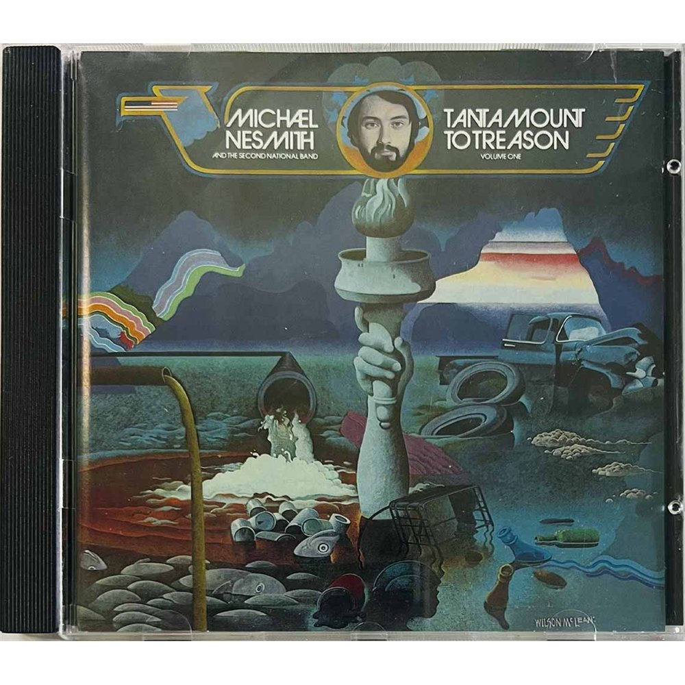 Michael Nesmith The Second National Band Käytetty CD Tantamount To Treason Volume One  kansi EX levy EX Käytetty CD