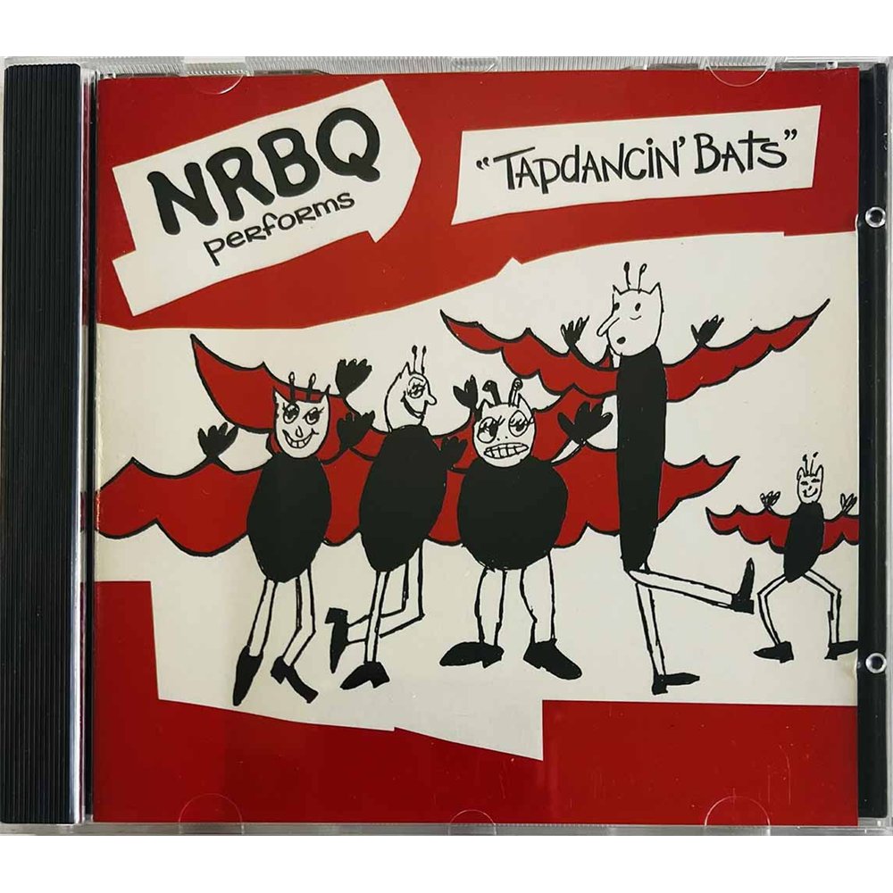 NRBQ Käytetty CD Tapdancin’ Bats  kansi EX levy EX Käytetty CD