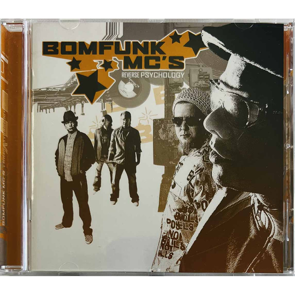 Bomfunk MC's Käytetty CD Reverse Psychology  kansi EX levy EX Käytetty CD