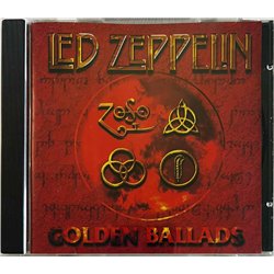 Led Zeppelin Käytetty CD Golden Ballads, huuhaa yhtiö WH ei alkuperäinen  kansi VG levy EX Käytetty CD