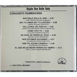 Conjunto Rumbavana 1989 VCD 269 Dejala Que Baile Sola CD Begagnat