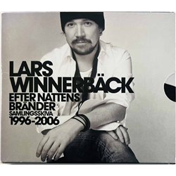Winnerbäck Lars Käytetty CD Efter nattens bränder 2CD  kansi EX levy EX Käytetty CD