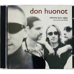 Don Huonot Käytetty CD Olimme kuin veljet [suurimmat hitit 89-03] 2CD  kansi EX levy EX Käytetty CD
