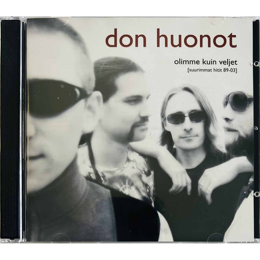 Don Huonot Käytetty CD Olimme kuin veljet [suurimmat hitit 89-03] 2CD  kansi EX levy EX Käytetty CD