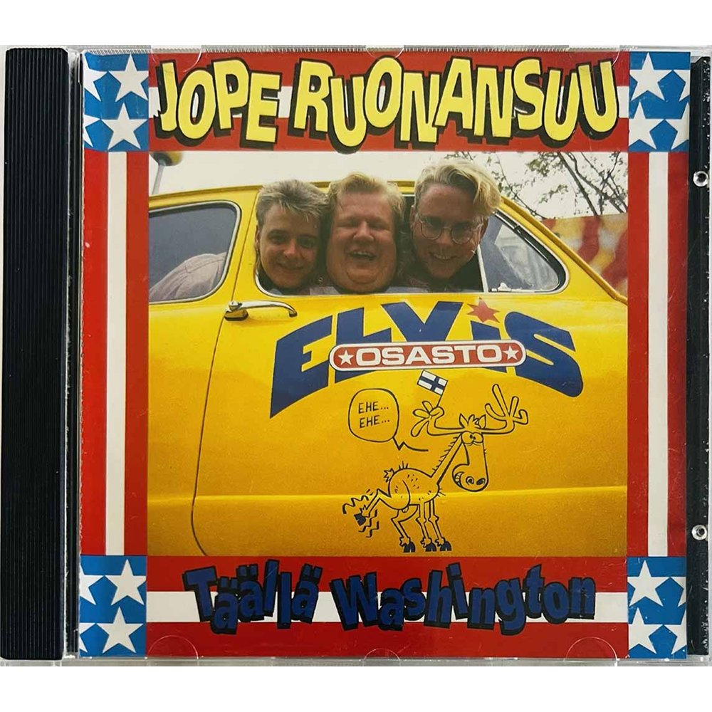 Ruonansuu Jope Käytetty CD Täällä Washington  kansi EX levy EX Käytetty CD