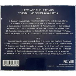 Leevi And The Leavings Käytetty CD Torstai... 40 Seuraavaa Hittiä 2CD  kansi EX levy EX Käytetty CD